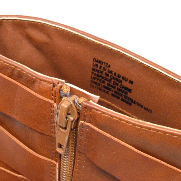 Daritza Brown High Heel Booties - Picture 5 of 5